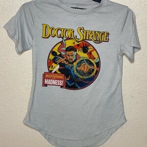 Marvel Logo T-Shirt in Black and White